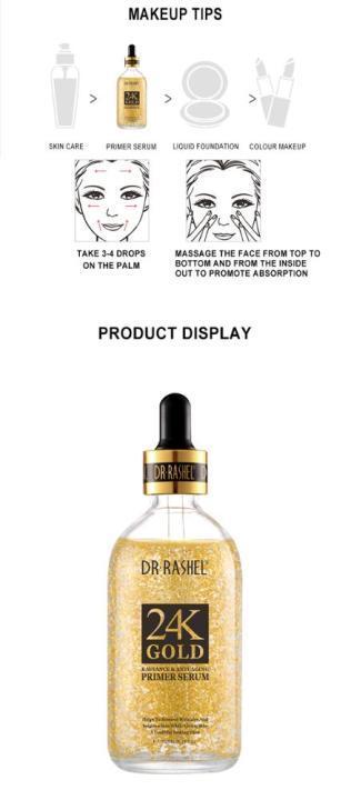 24K Gold Serum - 1 Pcs Skin Brightening & Anti-Aging Elixir