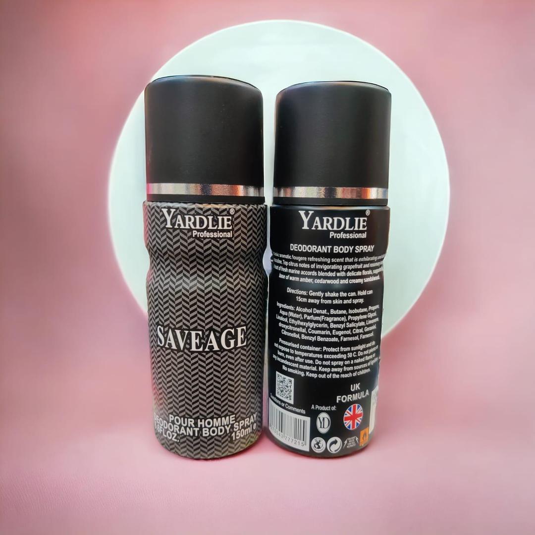 Yardlie Professional Body Spray - 150ml