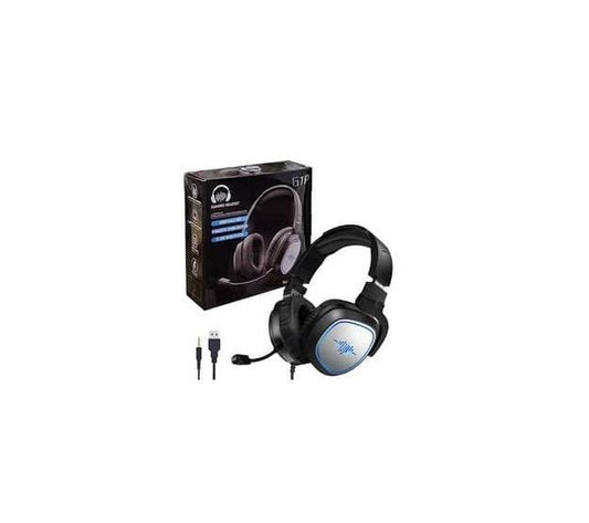 G17 Wired Gaming Headset – RGB Lights, Noise Cancelling Mic, Stereo Sound