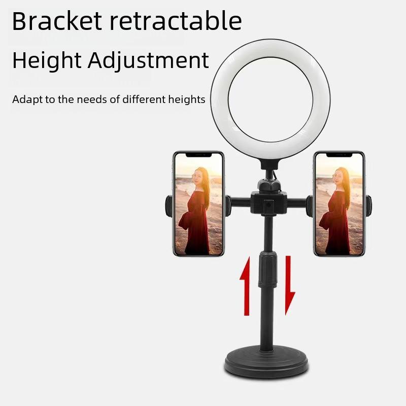 Ring Light with Stand - 3 Adjustable Light Modes & Multiple Brightness