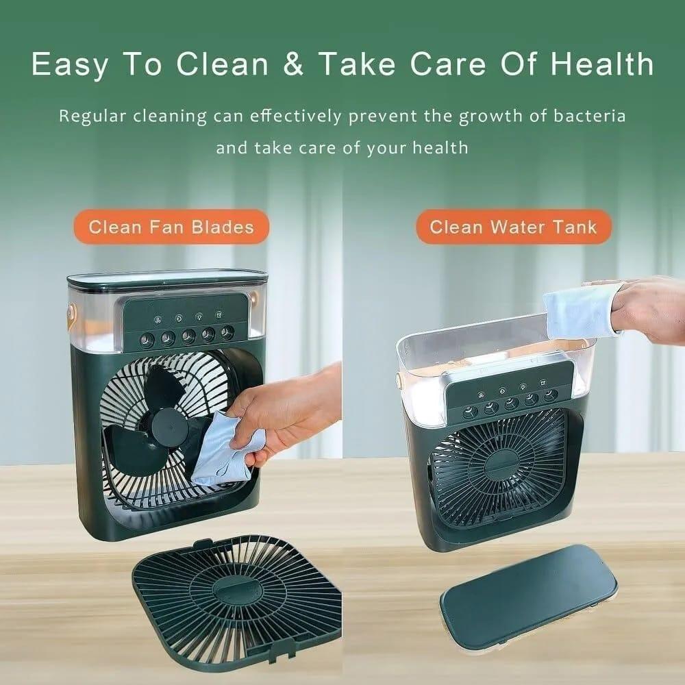 Mini Air Conditioner - 1 Pc Portable Cooling Solution for Home and Office