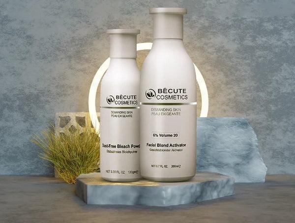 Whitening & Brightening Skin Polisher Set - 2 Pcs Activator & Exfoliator