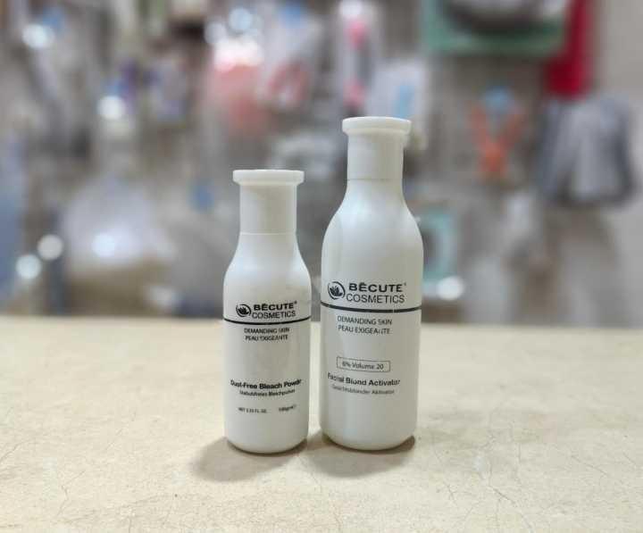Whitening & Brightening Skin Polisher Set - 2 Pcs Activator & Exfoliator